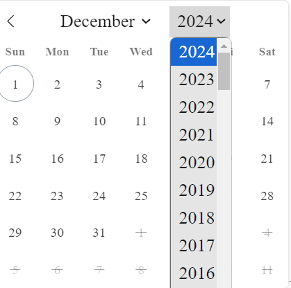 year-dropdown